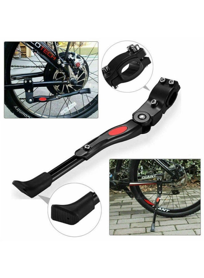 MOHAMED ABO ELGOUKH Abo ElGoukh & Maxlerz® Premium 29-Inch Mountain Bike Kickstand – Heavy-Duty Reinforced Aluminum Adjustable Rear Stand for Maximum Stability – Wide Anti-Slip Foot Pad, Quick & Easy Installation – Universal Compatibility with MTB, E-Bike & Hybrid Bicycles - Image 1